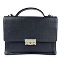 Gucci Black Leather Handbag Shoulder Bag (Pre-Owned)