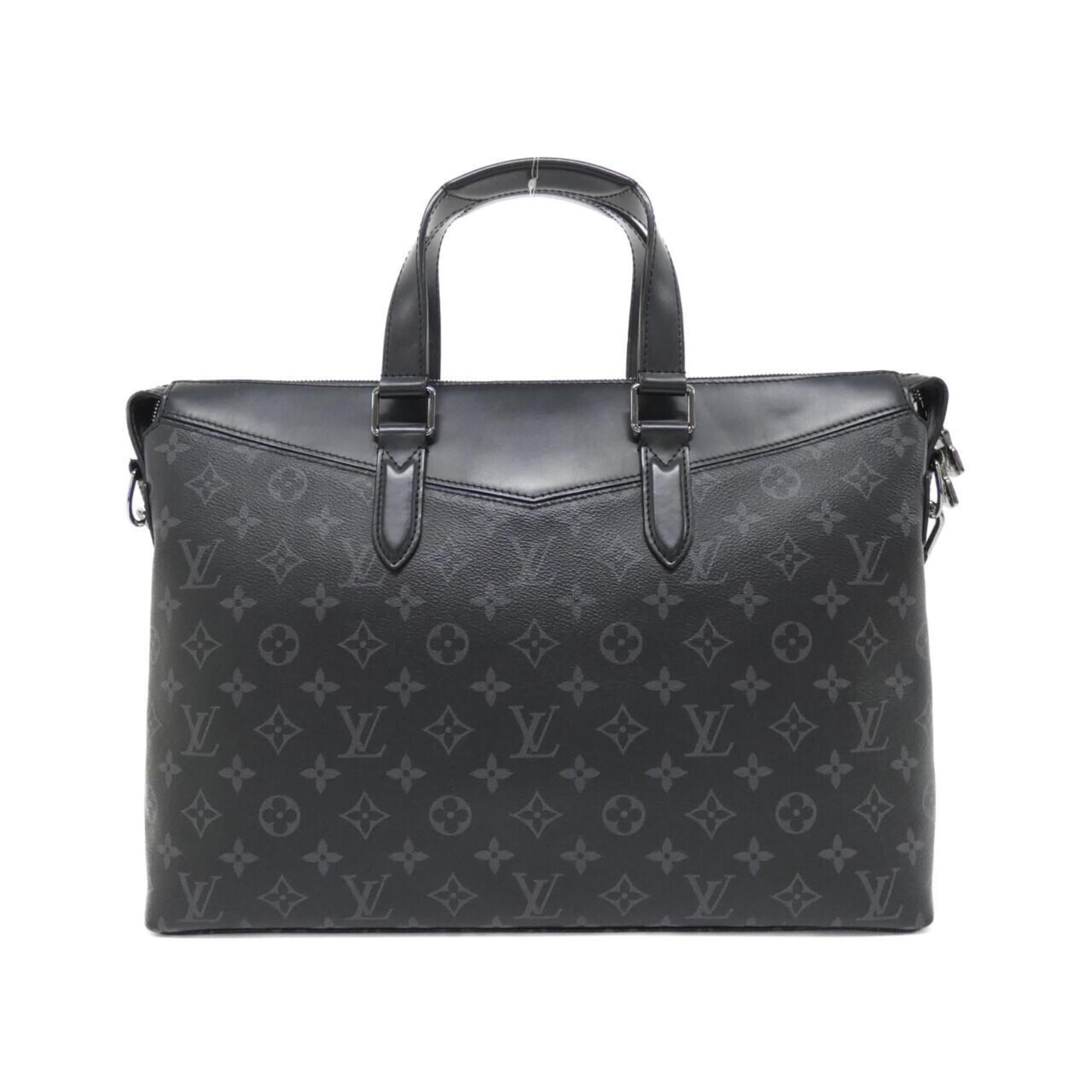 Louis Vuitton Black Monogram Eclipse Monogram Eclipse Briefcase Handbag (Pre-Owned)