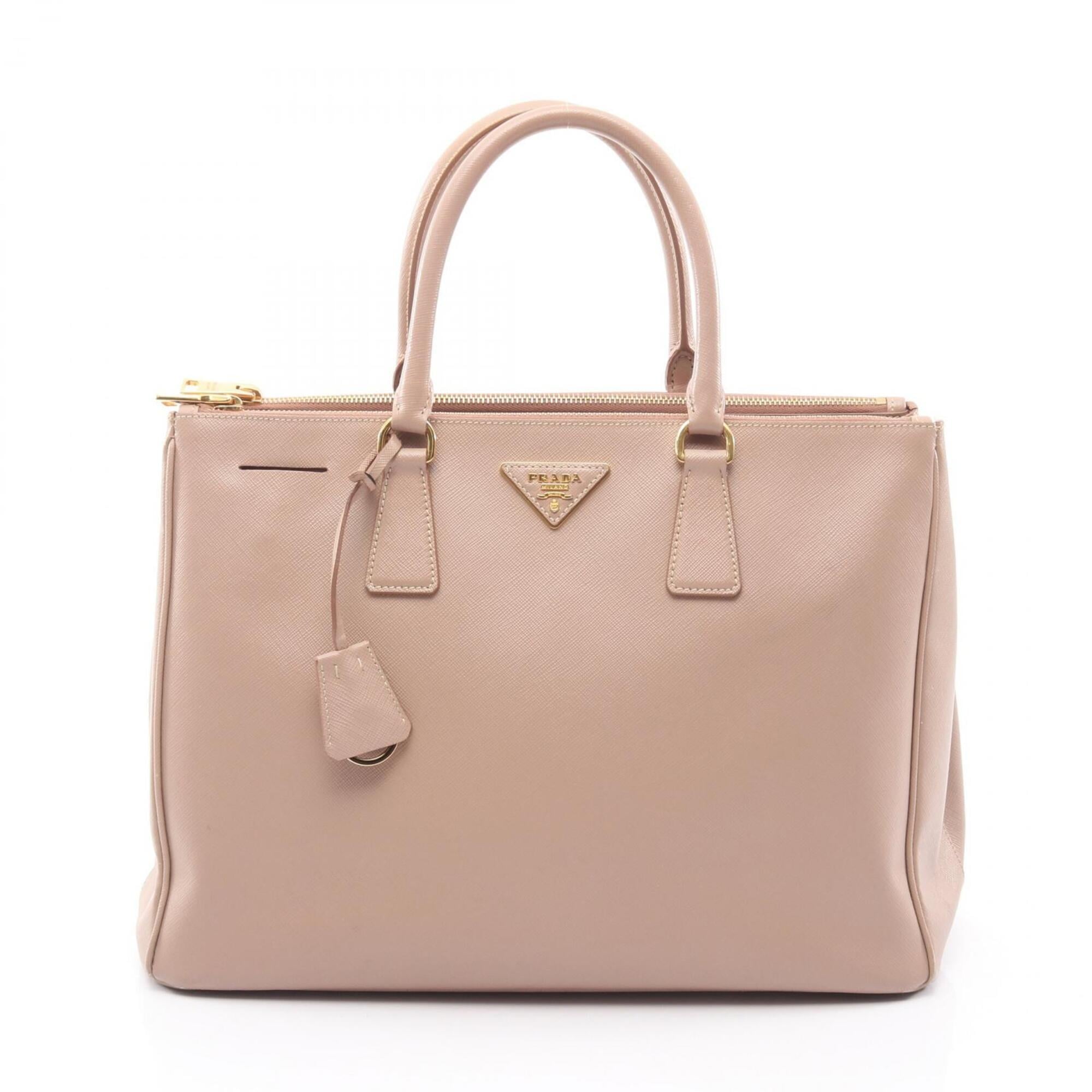Prada Pink Saffiano Triangle Handbag (Pre-Owned)