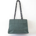 Prada Green Quilting Shoulder Bag (Pre-Owned)