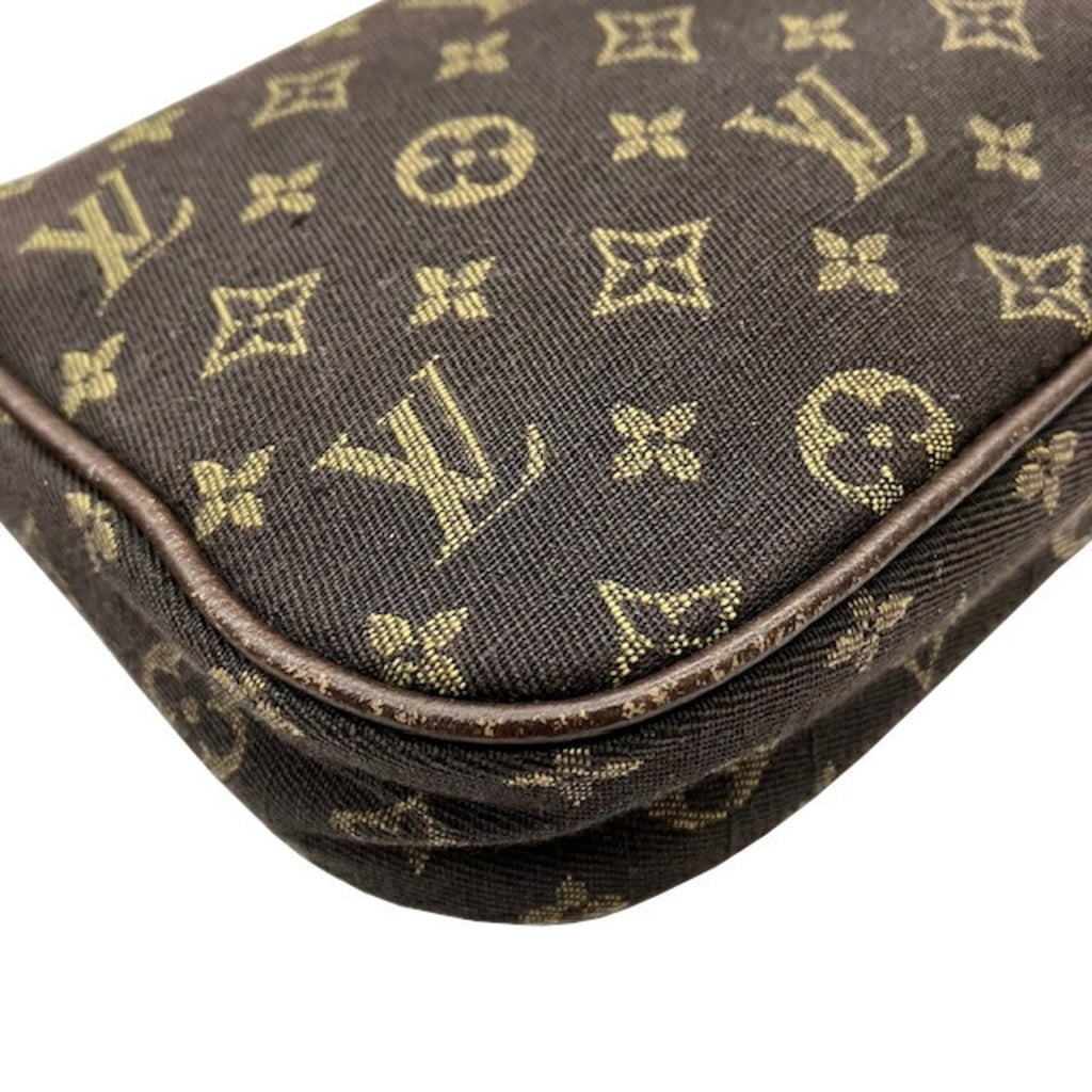 Louis Vuitton Brown Ebene Monogram Mini Lin Pouch (Pre-Owned)