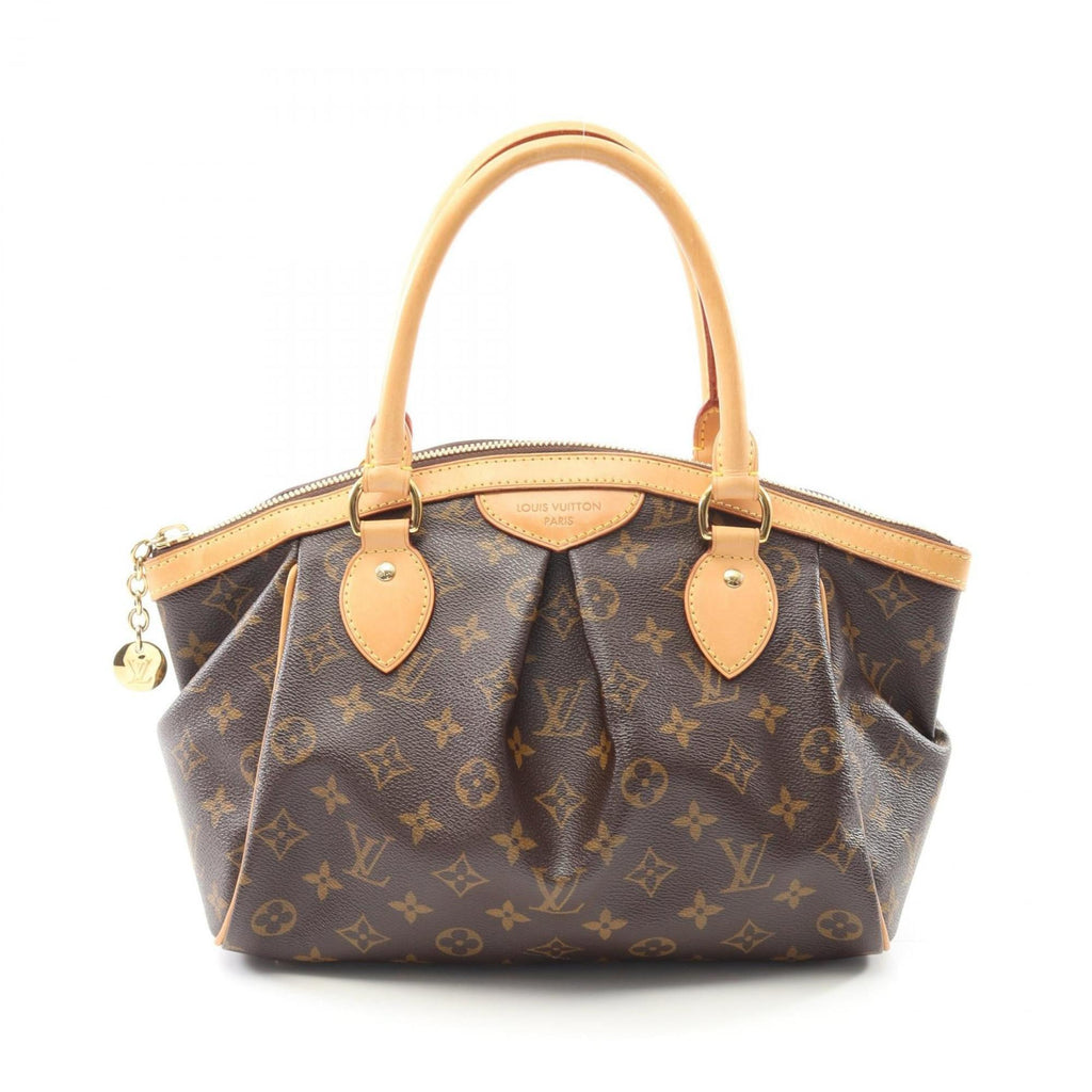 Louis Vuitton Brown Coated Canvas Leather Handbag (Pre-Owned)