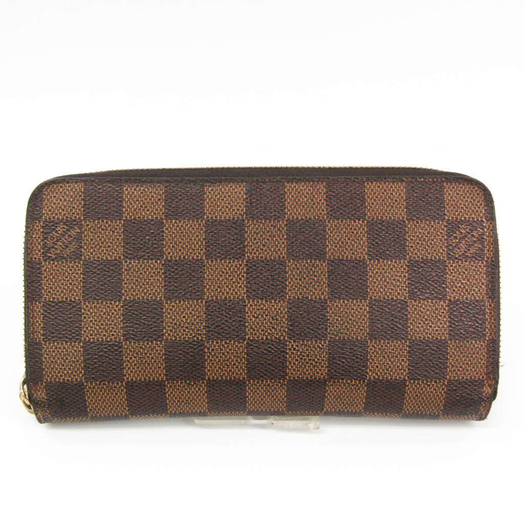 Louis Vuitton Damier Ebene Damier Canvas Long Wallet (Bi-Fold) (Pre-Owned)