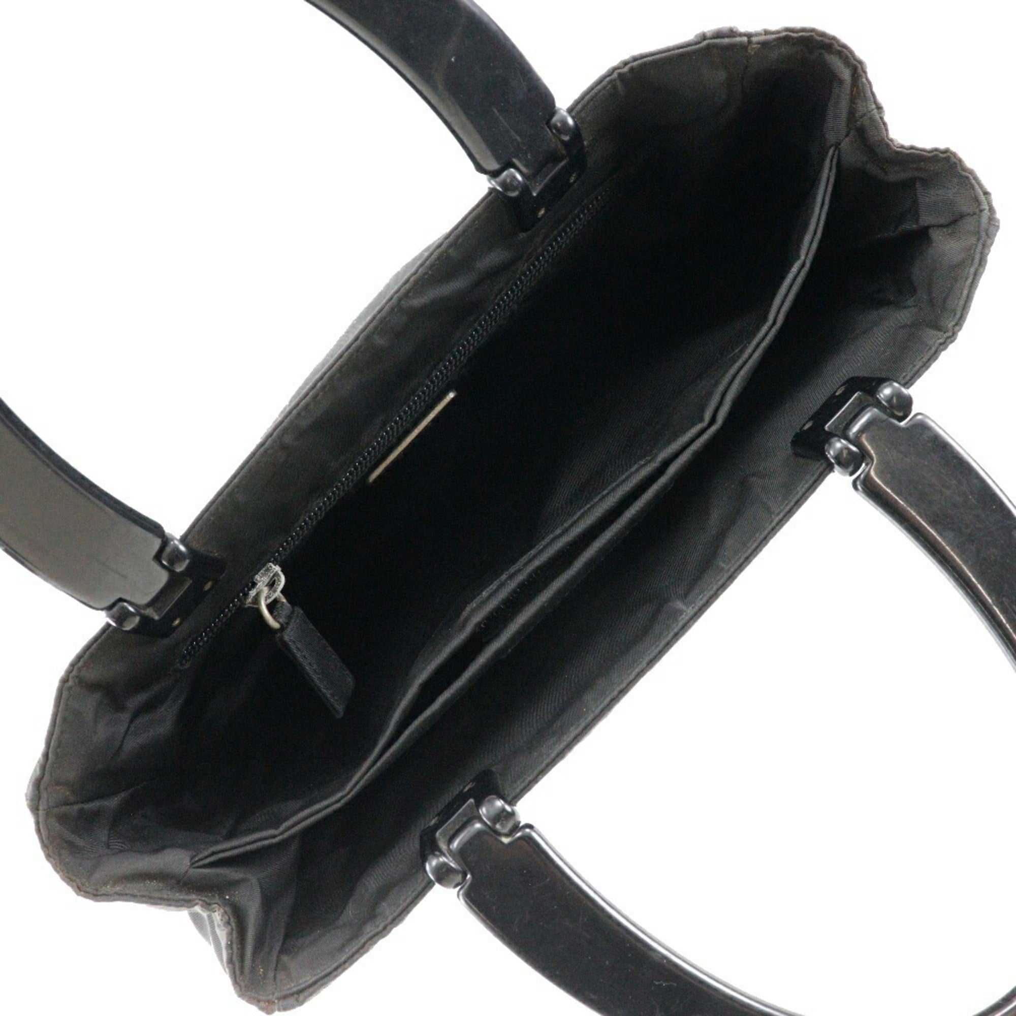 Prada Black Nylon Handbag (Pre-Owned)