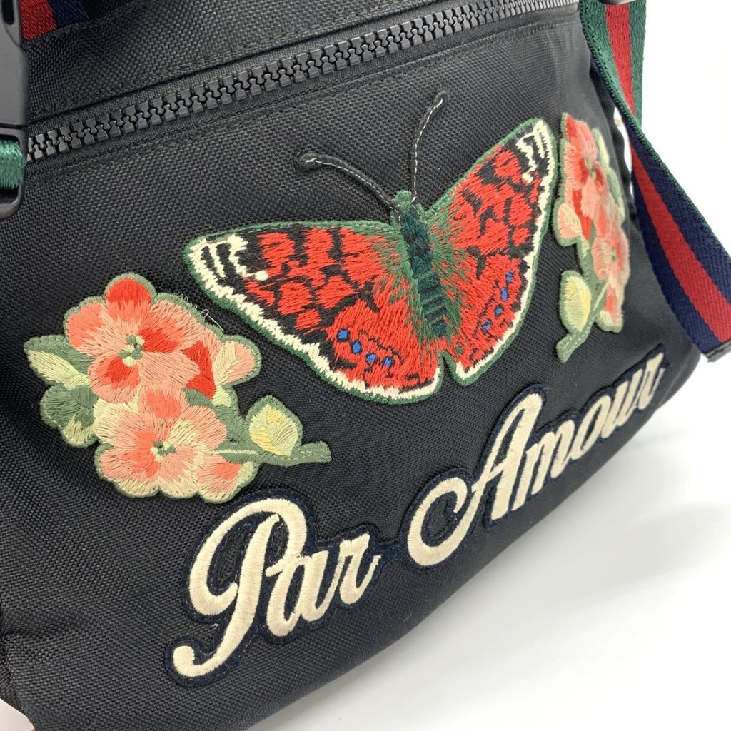Gucci Black Nylon Backpack (Pre-Owned)