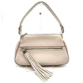 Chanel White Leather Shoulder Bag (Pre-Owned)