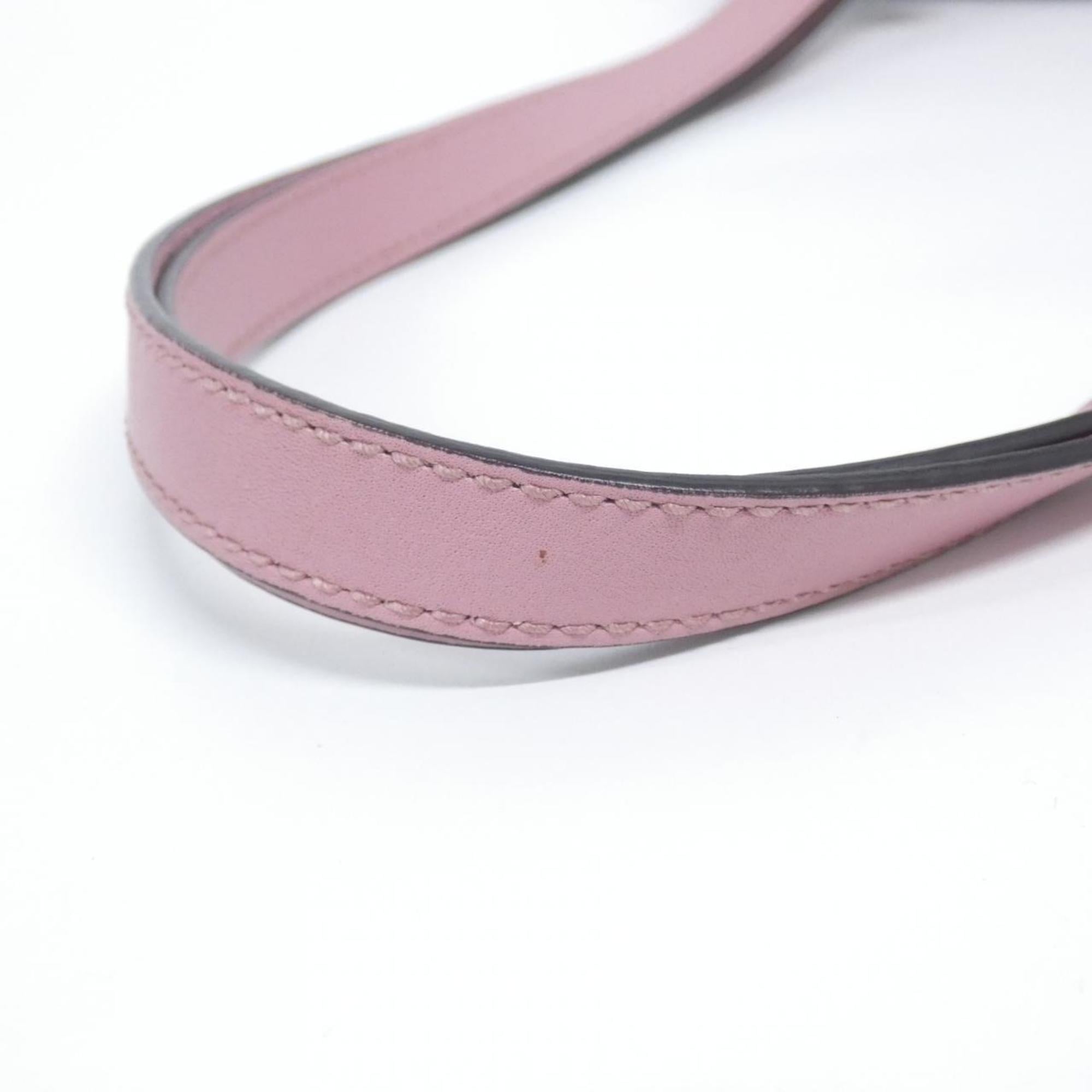 Gucci Green Pink Leather Shoulder Bag (Pre-Owned)