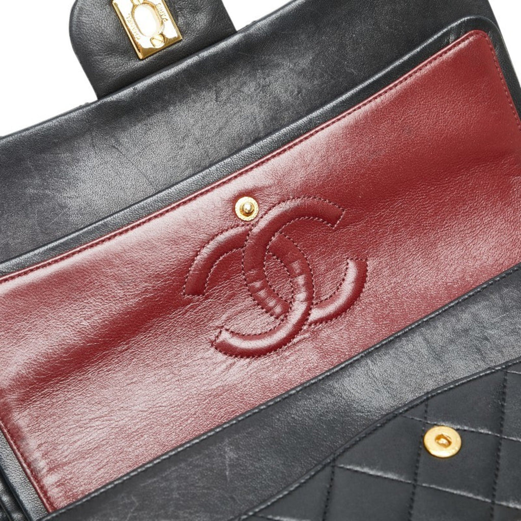 Chanel Black Handbag Shoulder Bag (Pre-Owned)