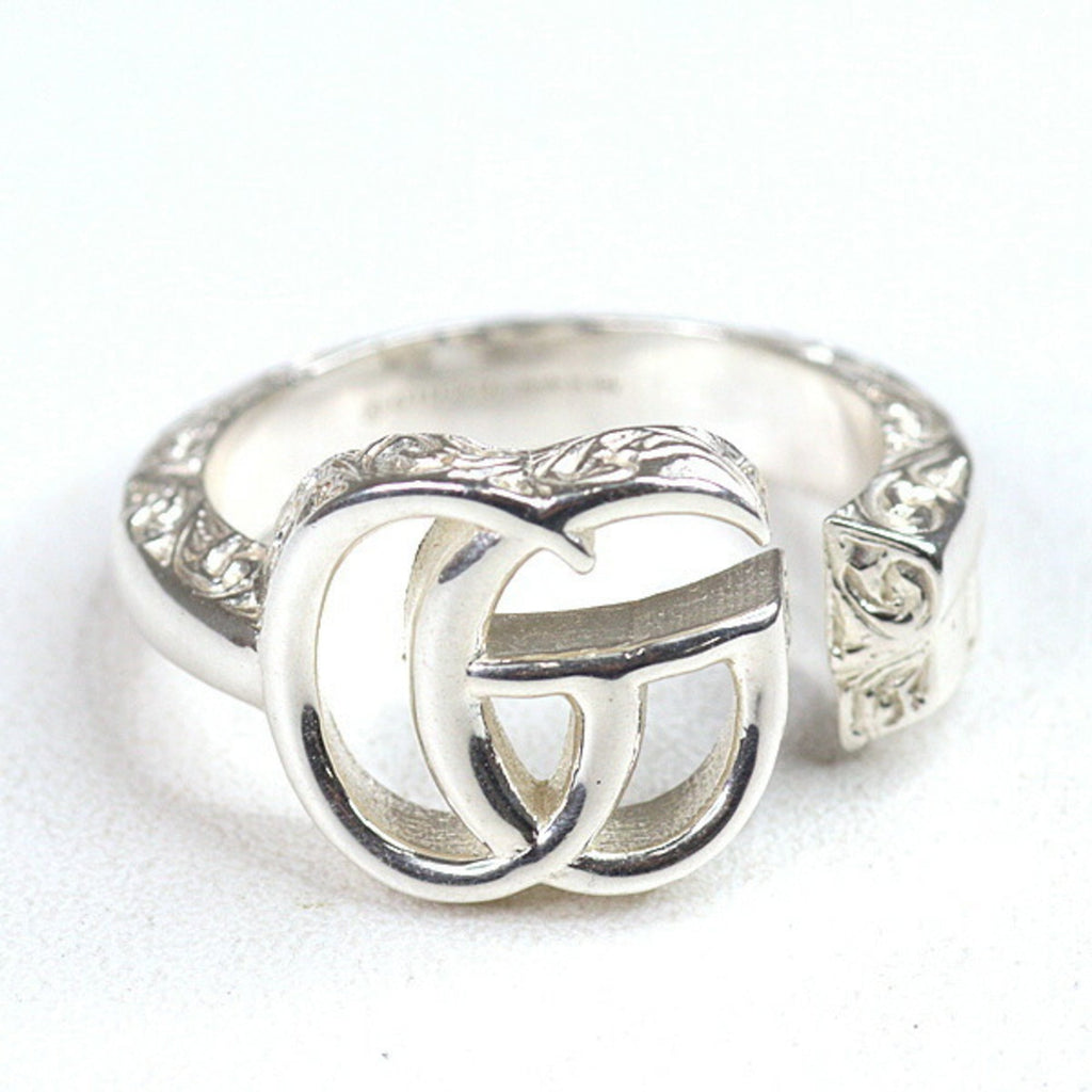 Gucci Silver Sterling Silver 925 Band Ring (Pre-Owned)