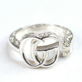 Gucci Silver Sterling Silver 925 Band Ring (Pre-Owned)