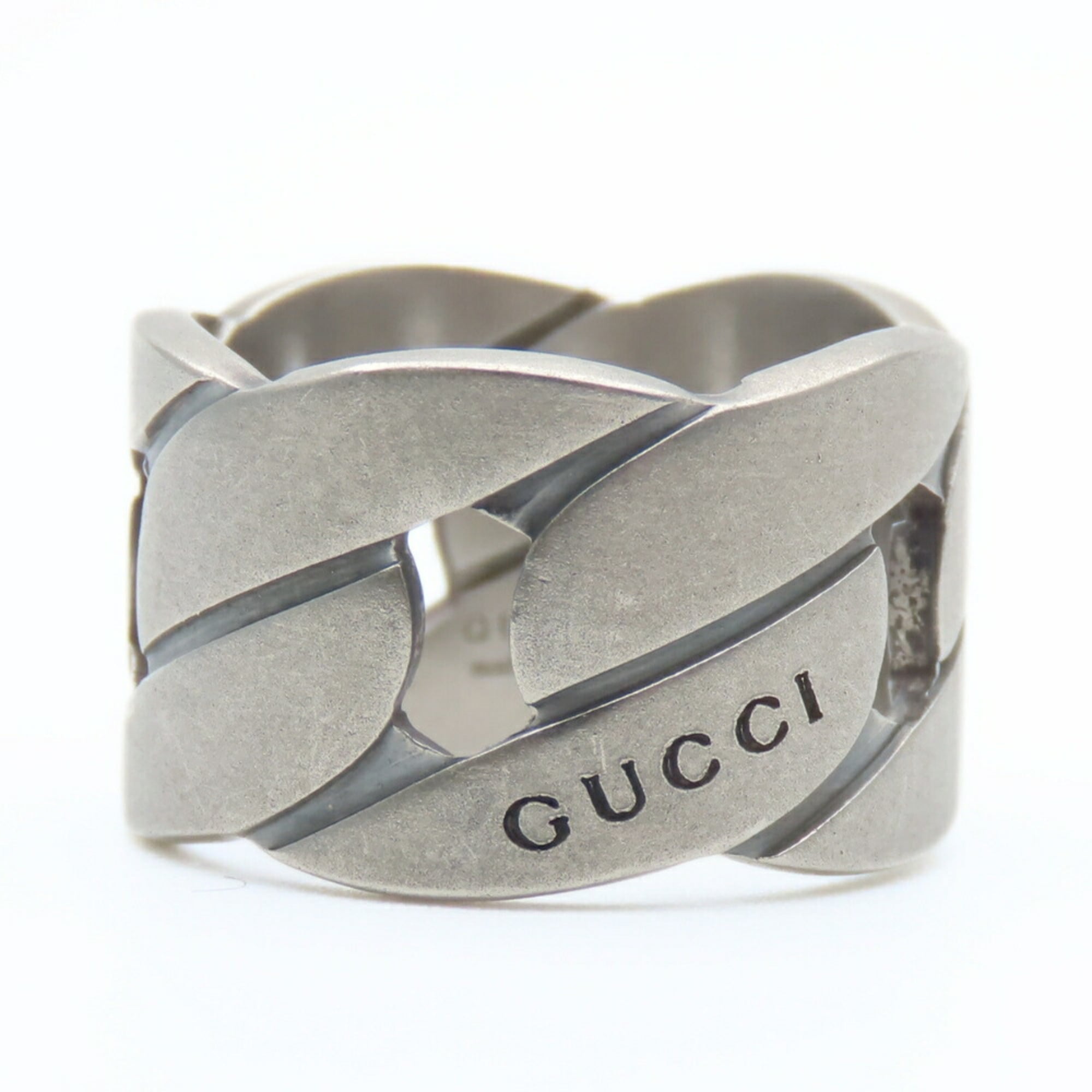 Gucci Silver Silver 925 Band Ring (Pre-Owned)