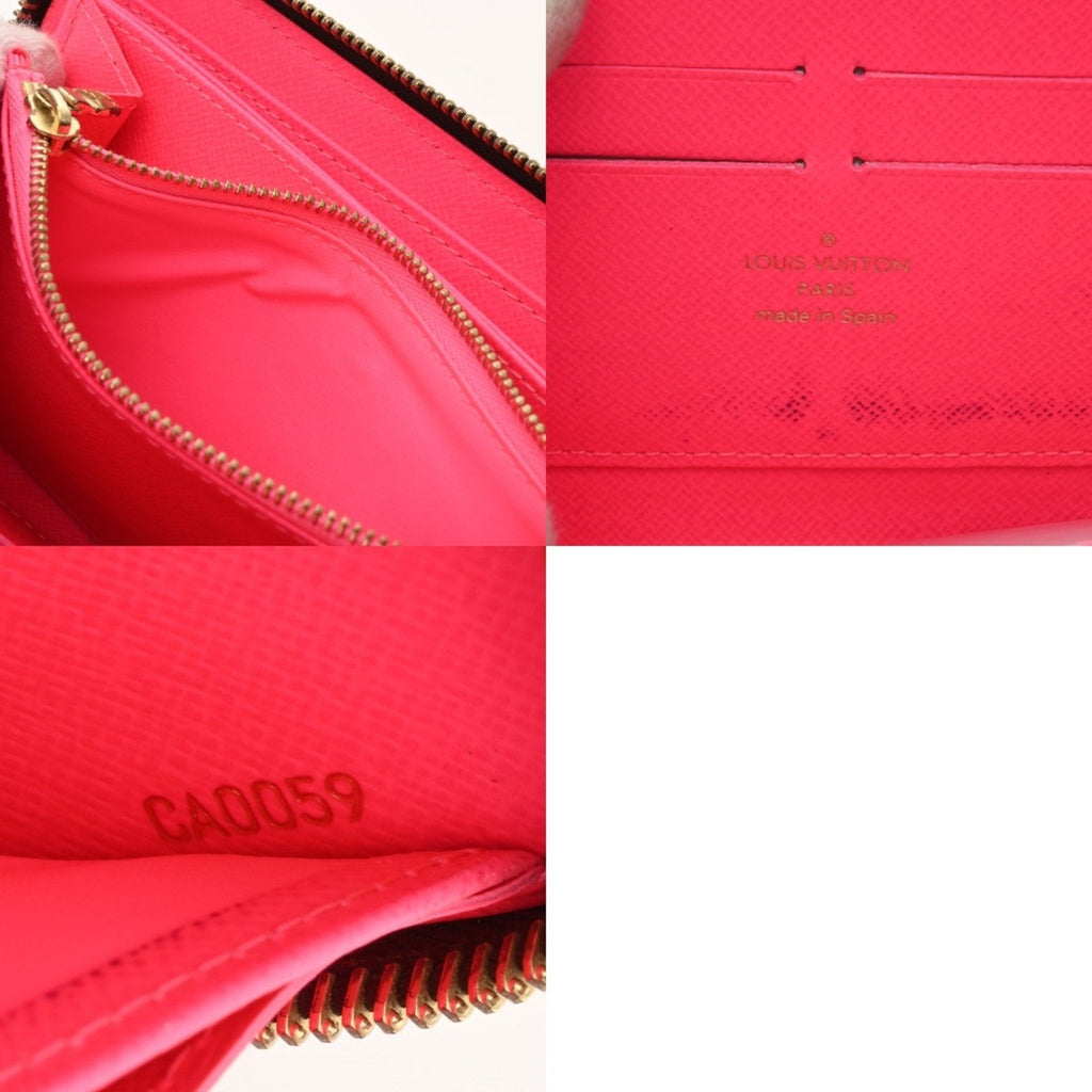 Louis Vuitton Monogram Graffiti Fuchsia Monogram Monogram Graffiti Long Bill Wallet (Bi-Fold) (Pre-Owned)