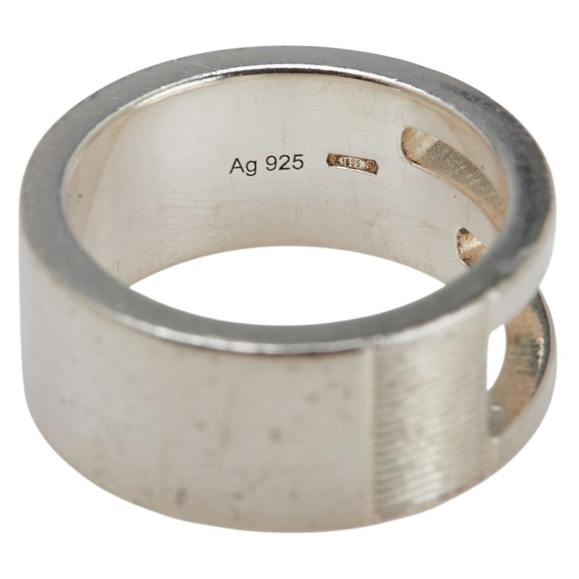 Gucci Silver Silver 925 Band Ring (Pre-Owned)