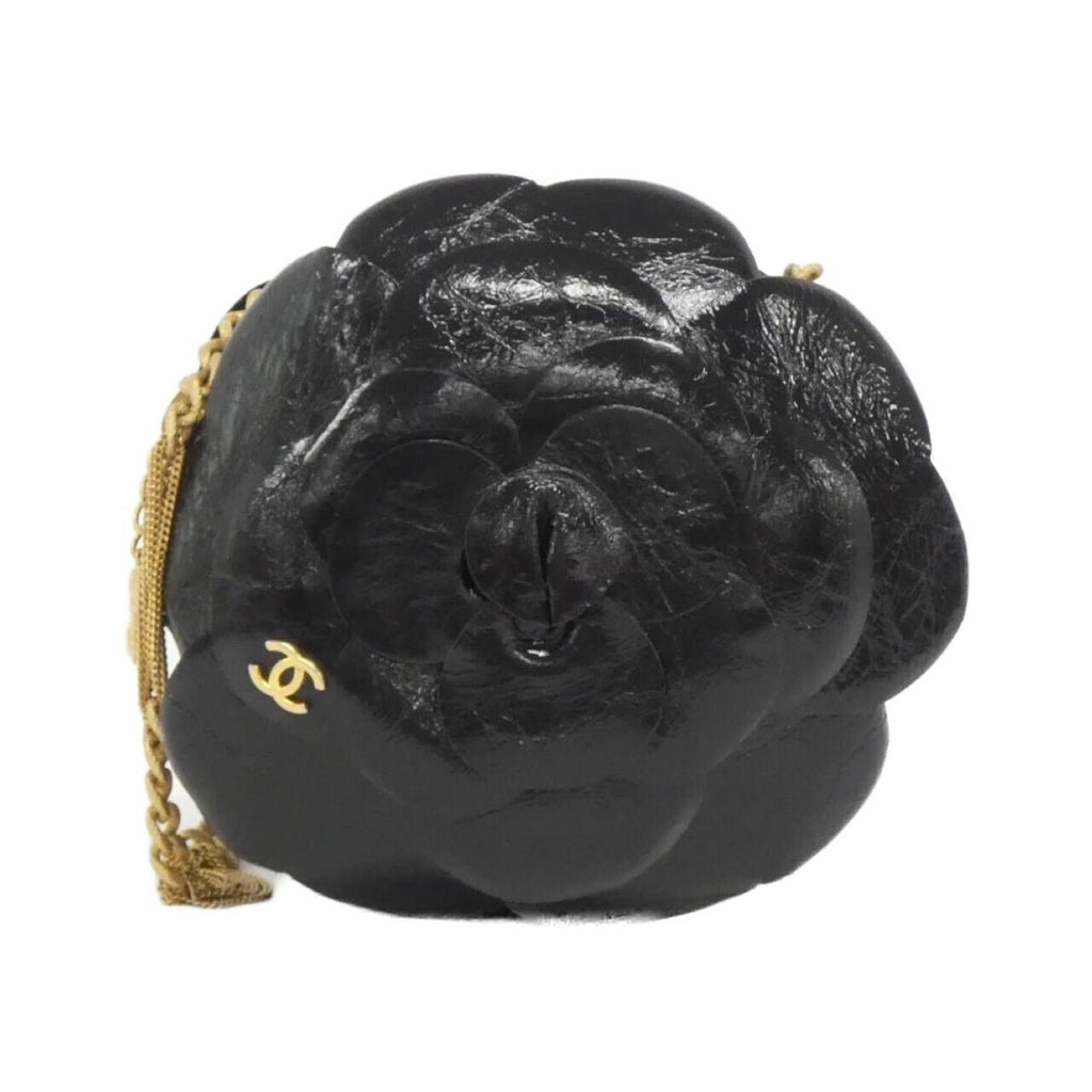Chanel Black Leather Shoulder Bag (Pre-Owned)