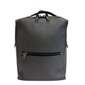 Fendi Gray Leather Backpack (Pre-Owned)