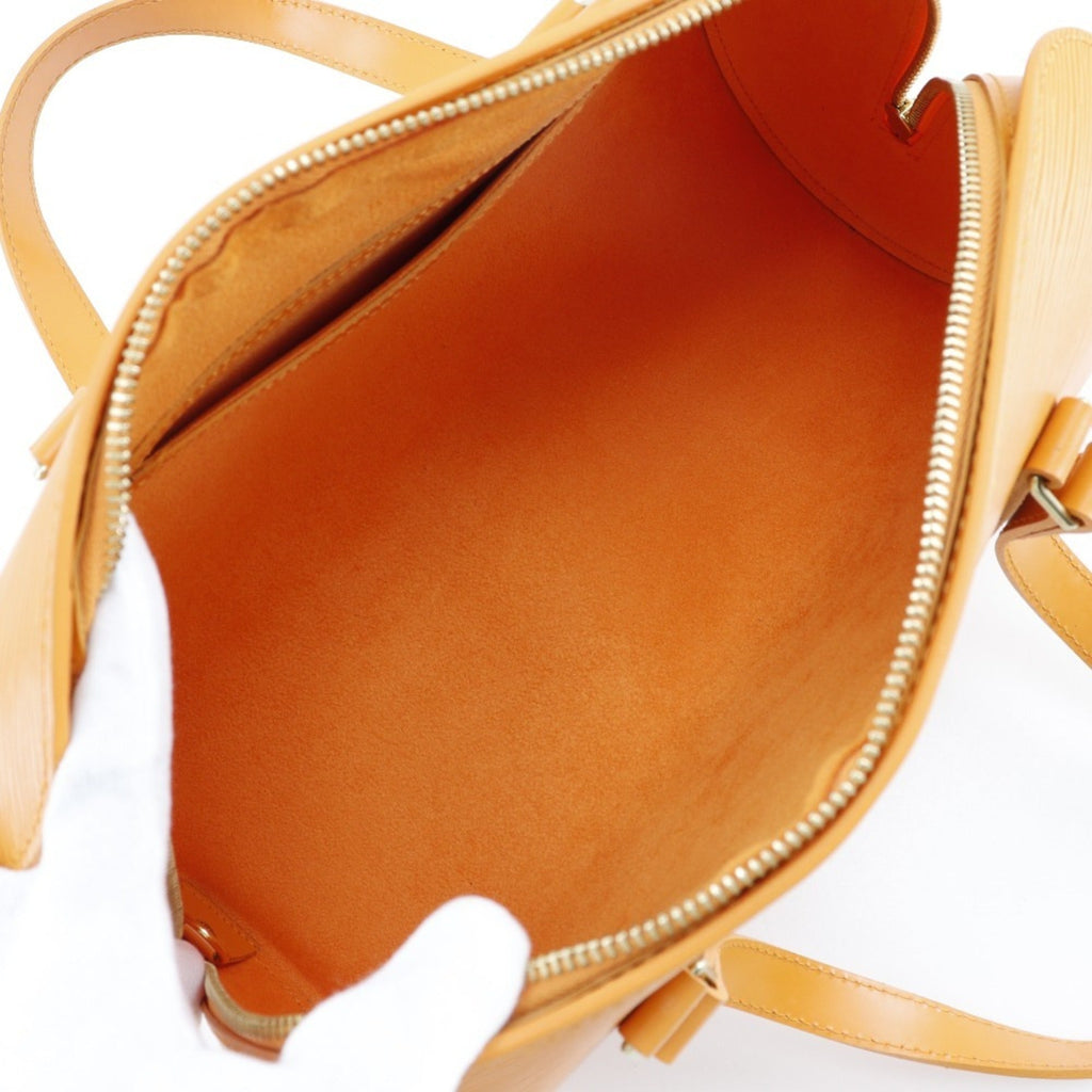 Louis Vuitton Orange Epi Leather Handbag (Pre-Owned)