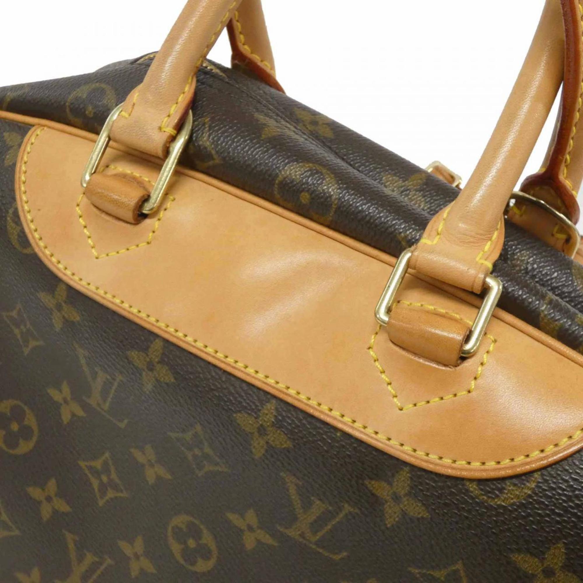 Louis Vuitton Brown Coated Canvas Handbag (Pre-Owned)