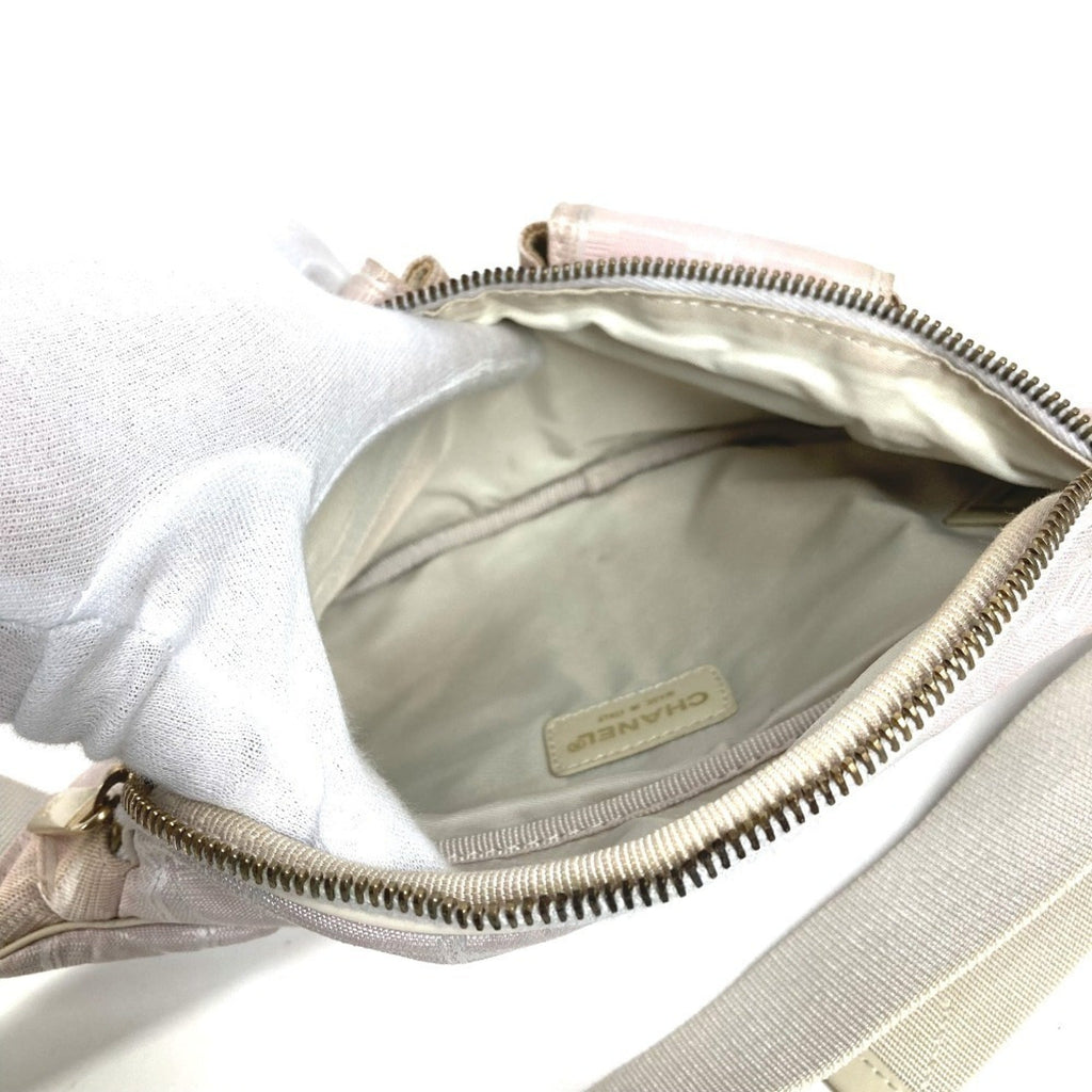 Chanel New Travel Line Pink Nylon Fanny Pack (Pre-Owned)