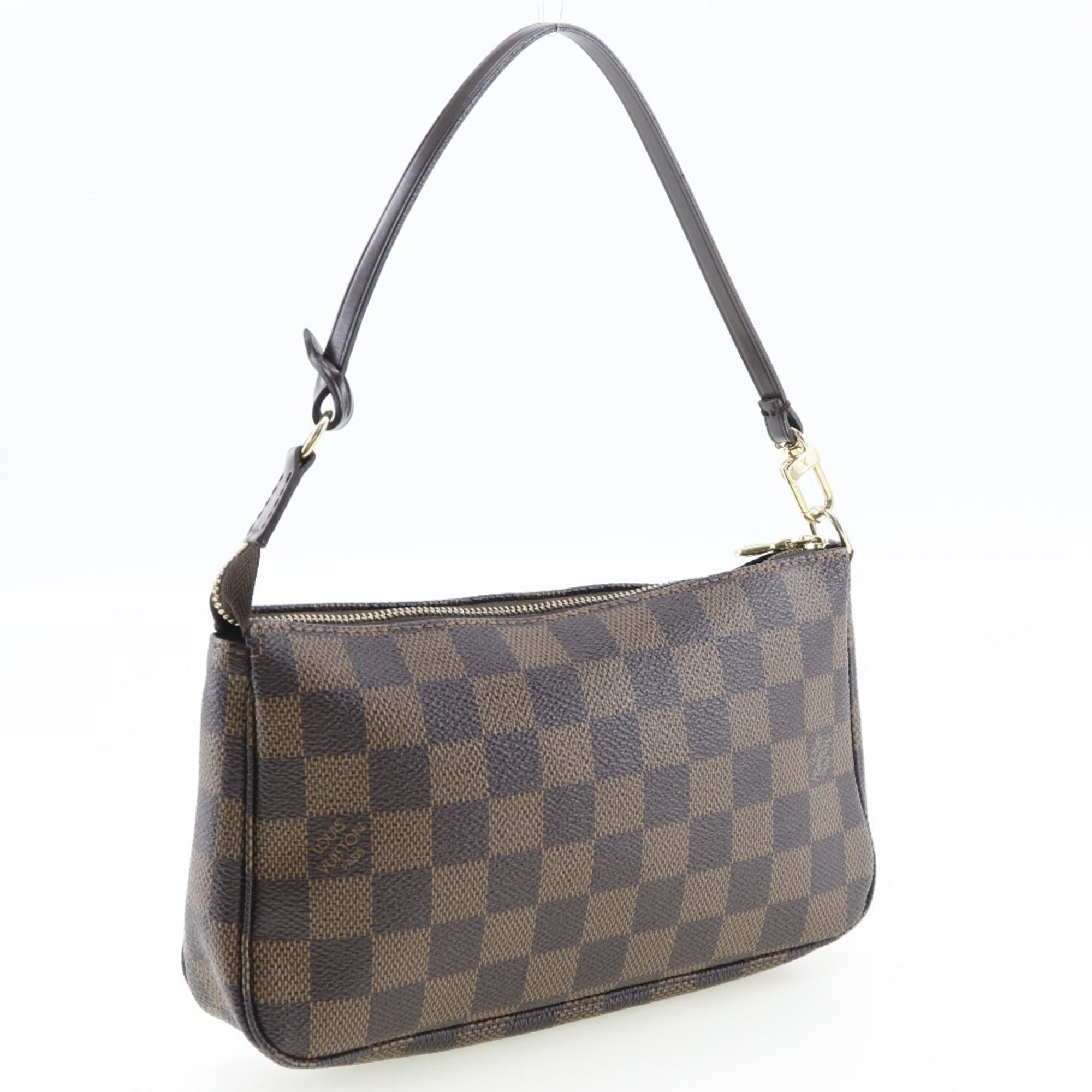 Louis Vuitton Brown Damier Canvas Pouch (Pre-Owned)