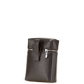 Louis Vuitton Monogram Glace Brown Leather Pouch (Pre-Owned)