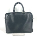 Louis Vuitton Black Noir Epi Leather Briefcase Tote Bag (Pre-Owned)