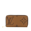 Louis Vuitton Brown Pvc Leather Long Wallet (Bi-Fold) (Pre-Owned)