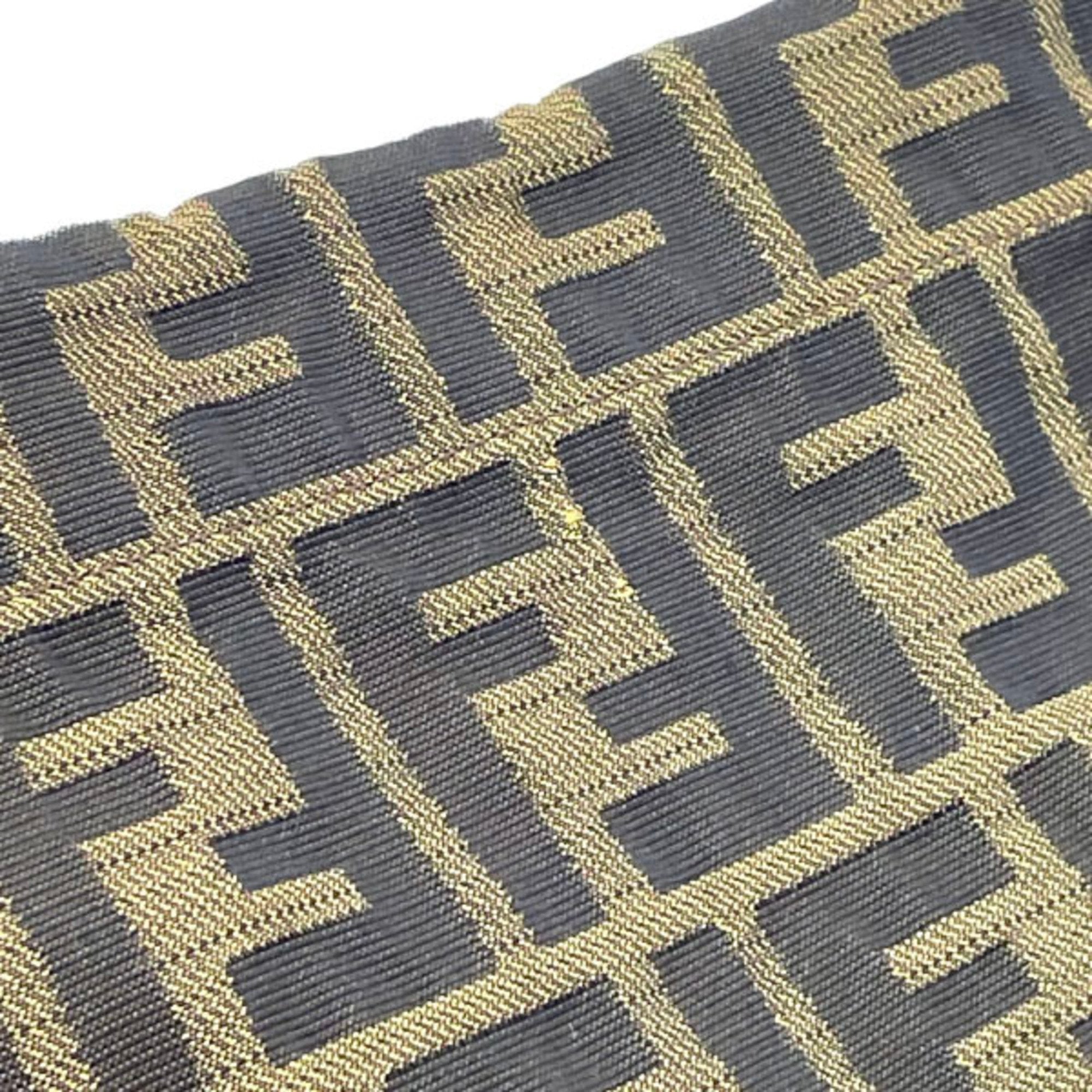 Fendi Black Khaki Pouch (Pre-Owned)