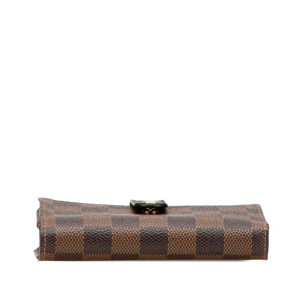 Louis Vuitton Brown Pvc Wallet (Tri-Fold) (Pre-Owned)
