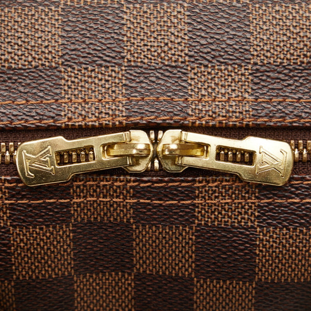 Louis Vuitton Brown Pvc Leather Handbag Shoulder Bag (Pre-Owned)