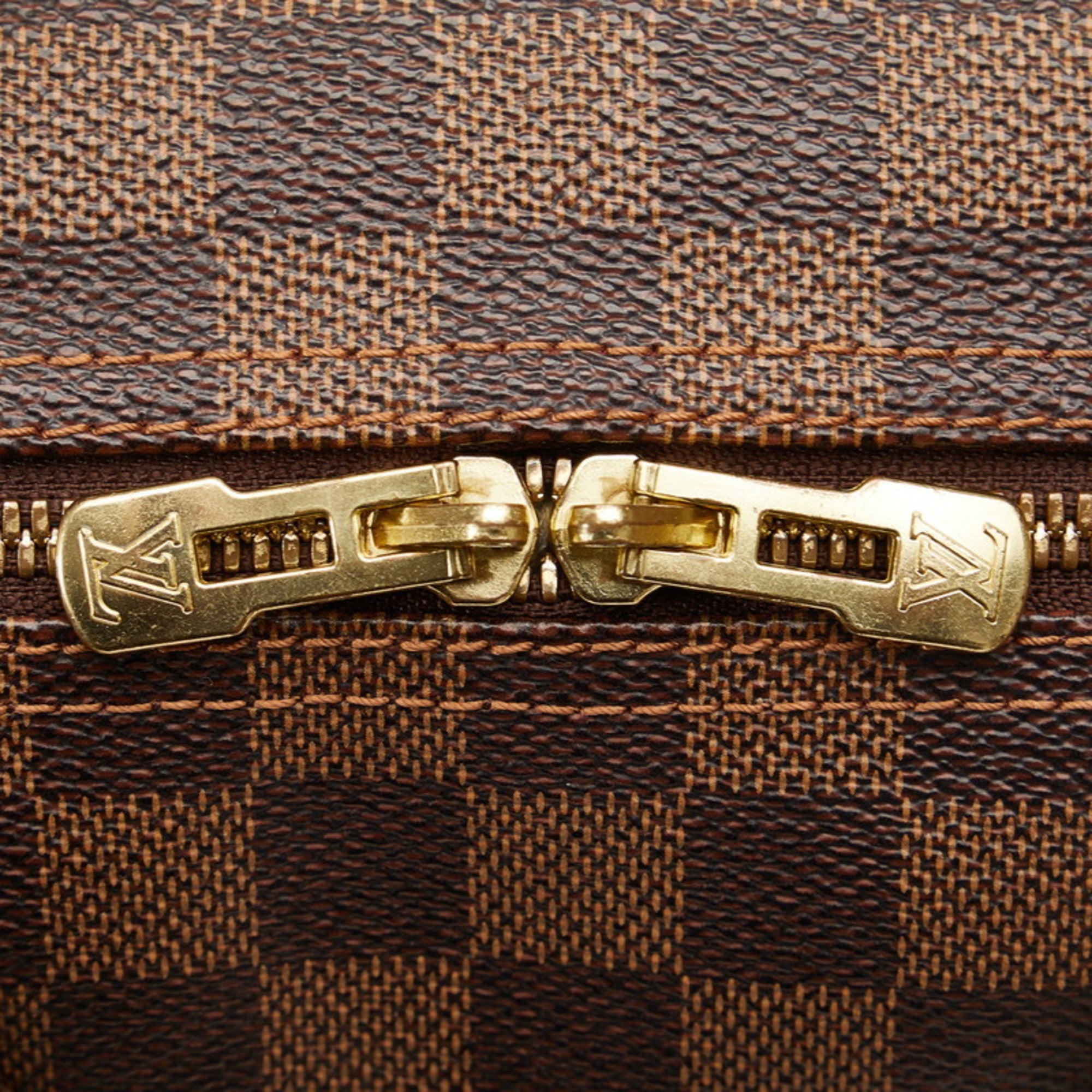 Louis Vuitton Brown Pvc Leather Handbag Shoulder Bag (Pre-Owned)