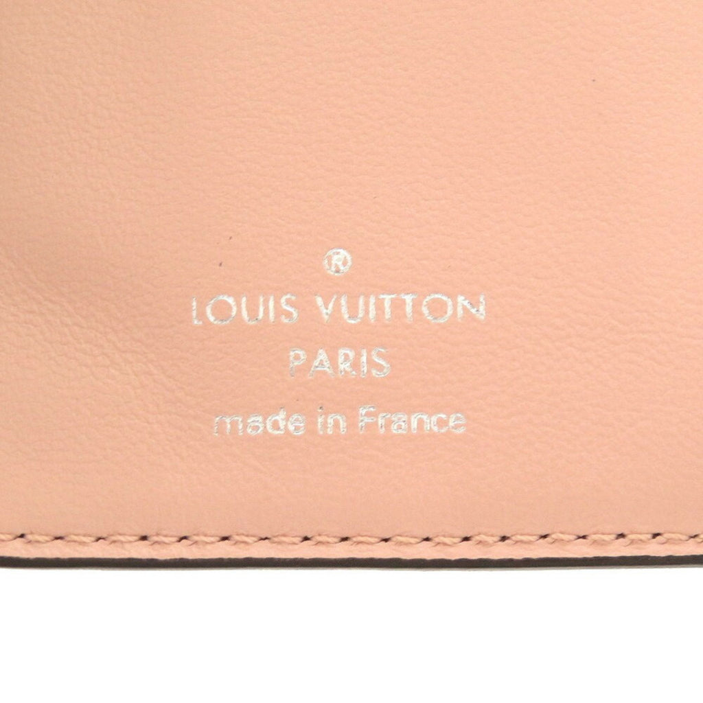 Louis Vuitton Magnolia Pink Mahina Leather Wallet (Bi-Fold) (Pre-Owned)