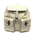 Gucci White Leather Backpack (Pre-Owned)