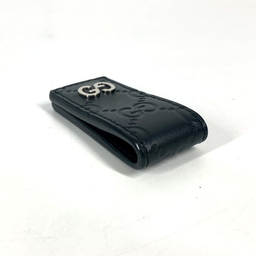 Gucci Black Leather Money Clip (Pre-Owned)