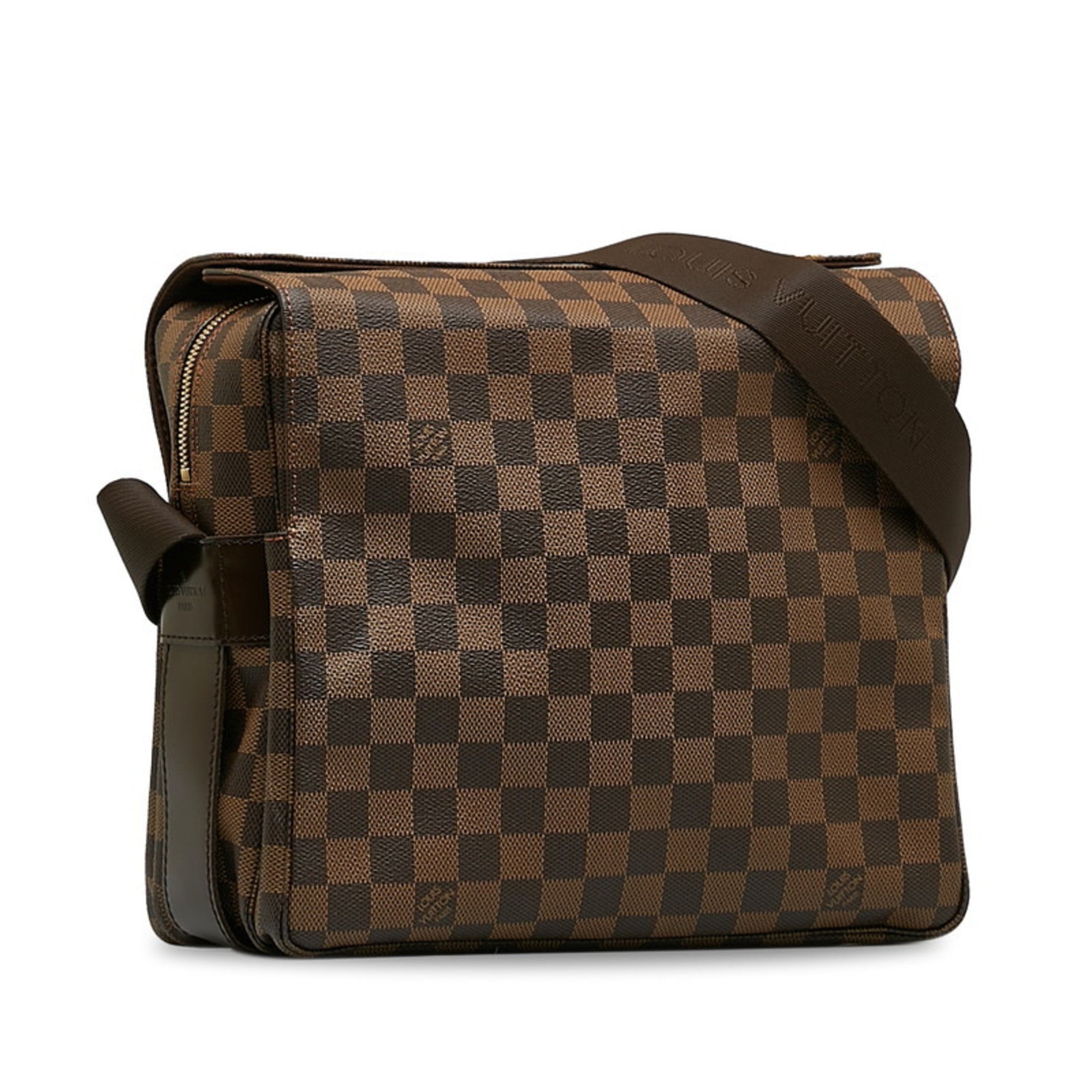 Louis Vuitton Brown Damier Canvas Pvc Leather Shoulder Bag (Pre-Owned)