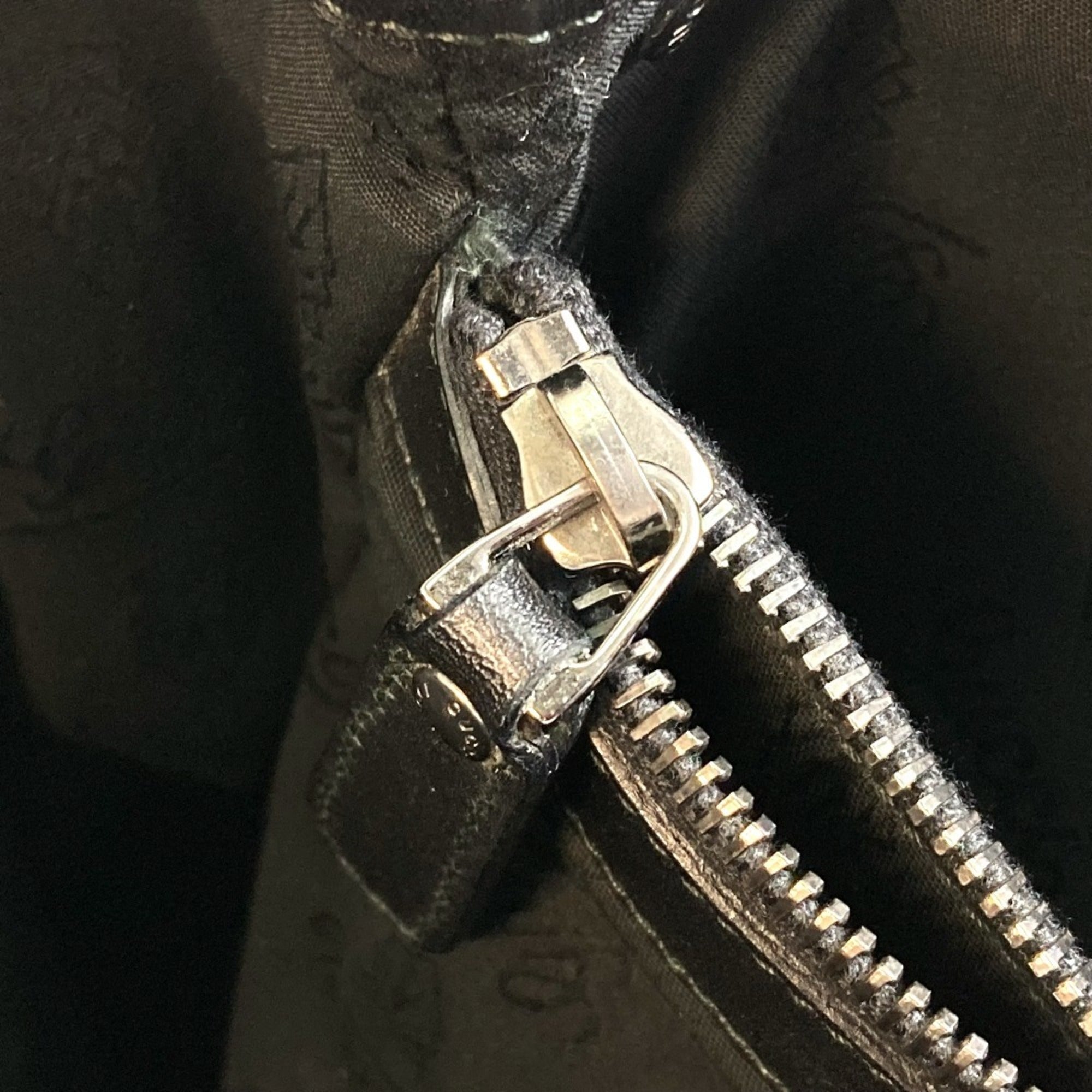 Gucci Black Gg Imprimé Tote Bag (Pre-Owned)