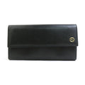 Gucci Black Leather Long Wallet (Bi-Fold) (Pre-Owned)