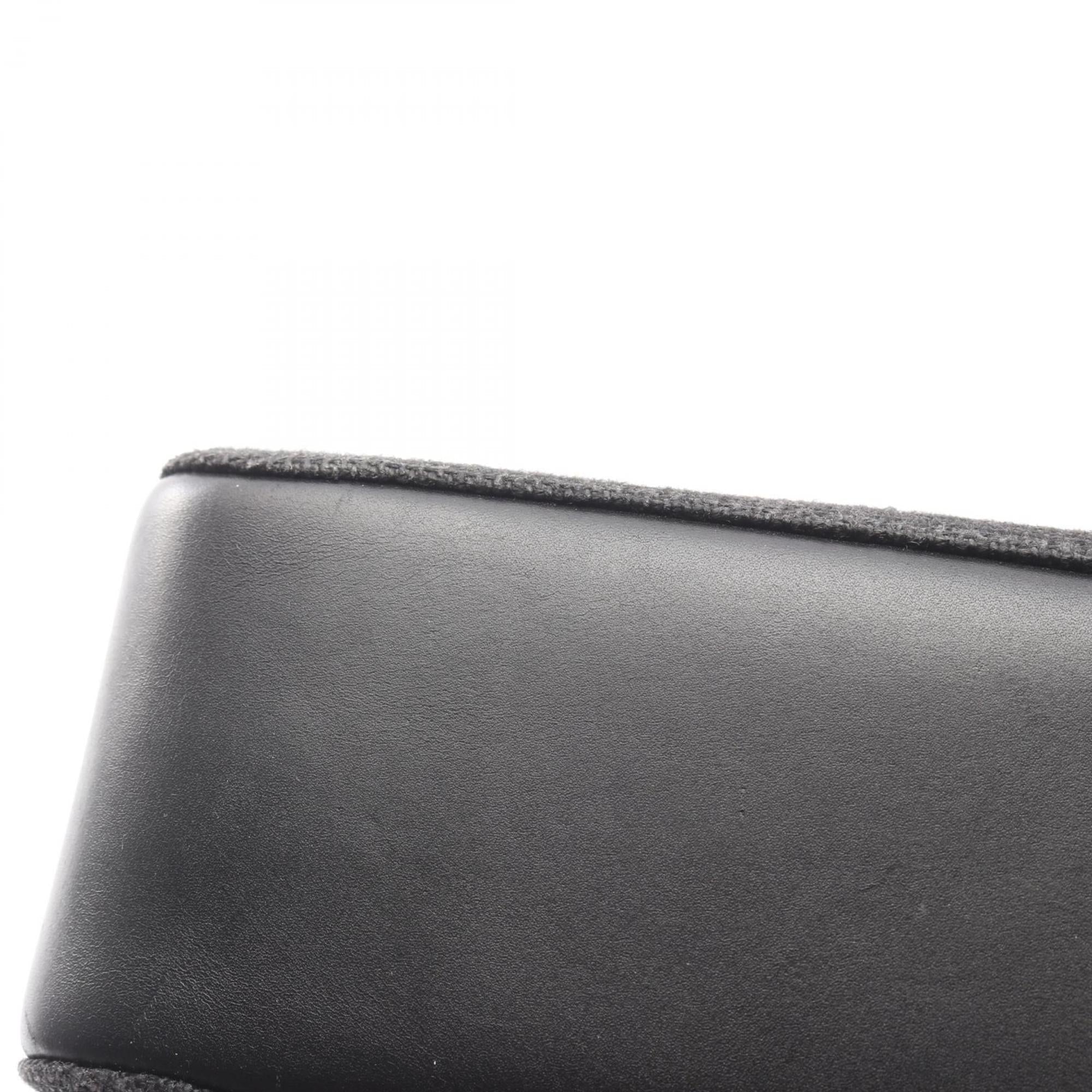 Gucci Black Canvas Leather Handbag (Pre-Owned)