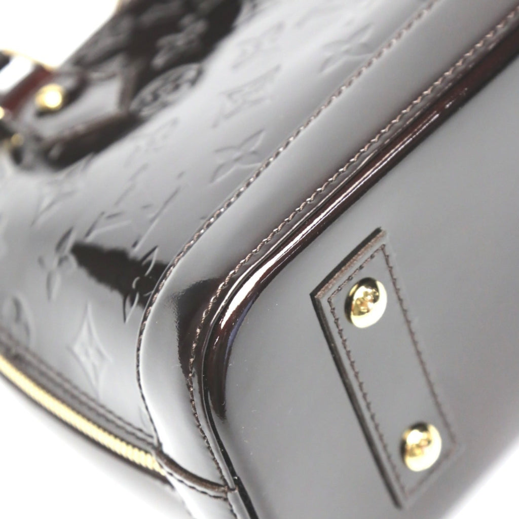 Louis Vuitton Amarante Monogram Vernis Handbag (Pre-Owned)