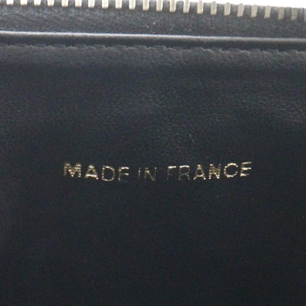 Chanel Black Caviar Leather Handbag Pouch (Pre-Owned)