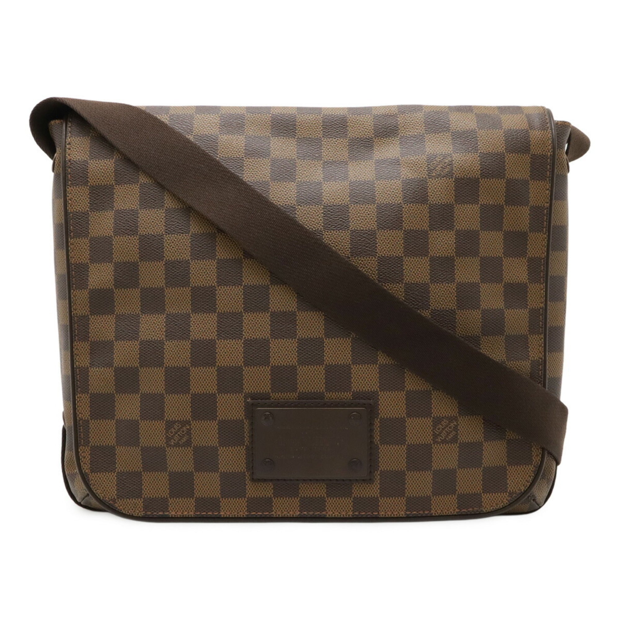 Louis Vuitton Brown Damier Canvas Pvc Shoulder Bag (Pre-Owned)