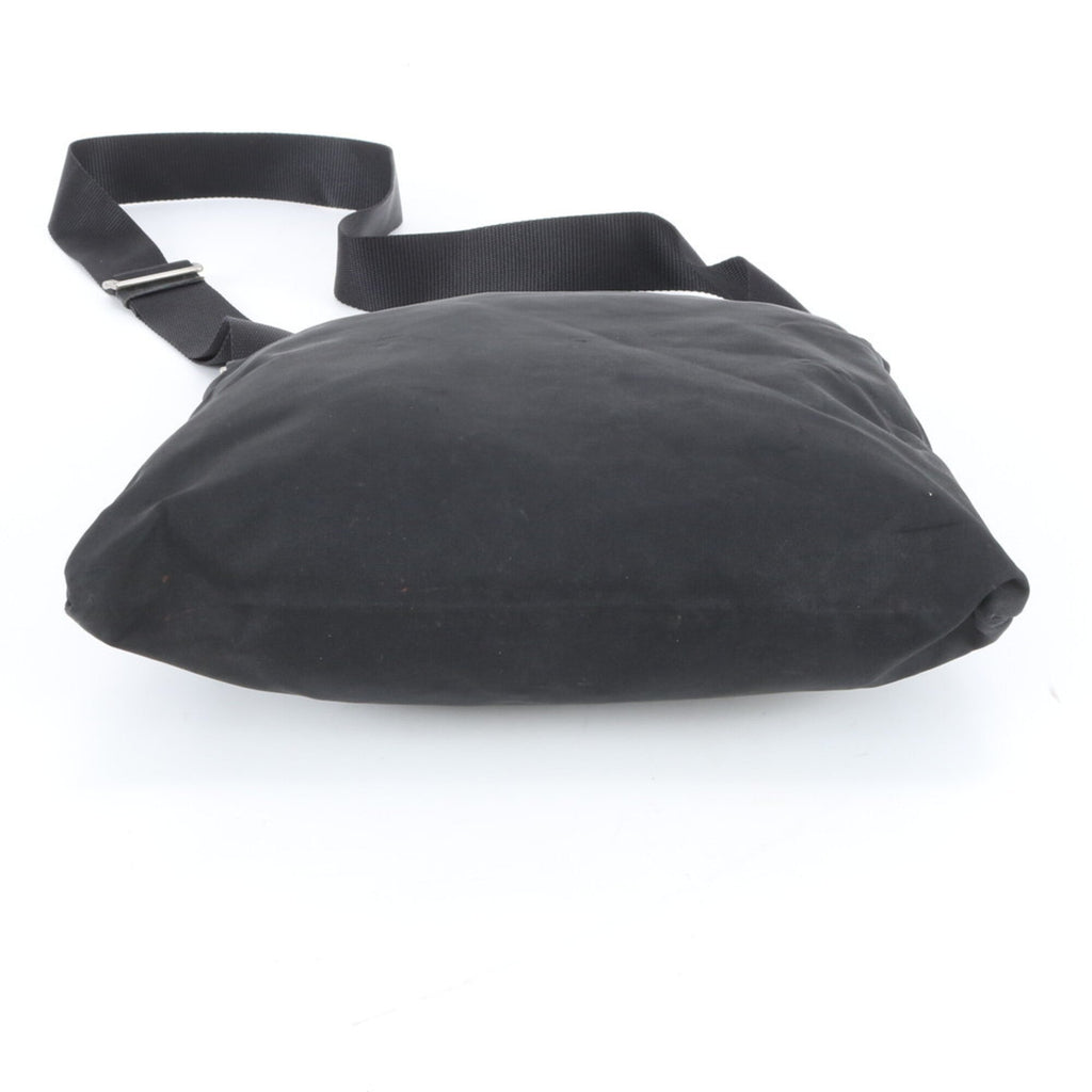 Prada Black Nylon Leather Shoulder Bag (Pre-Owned)