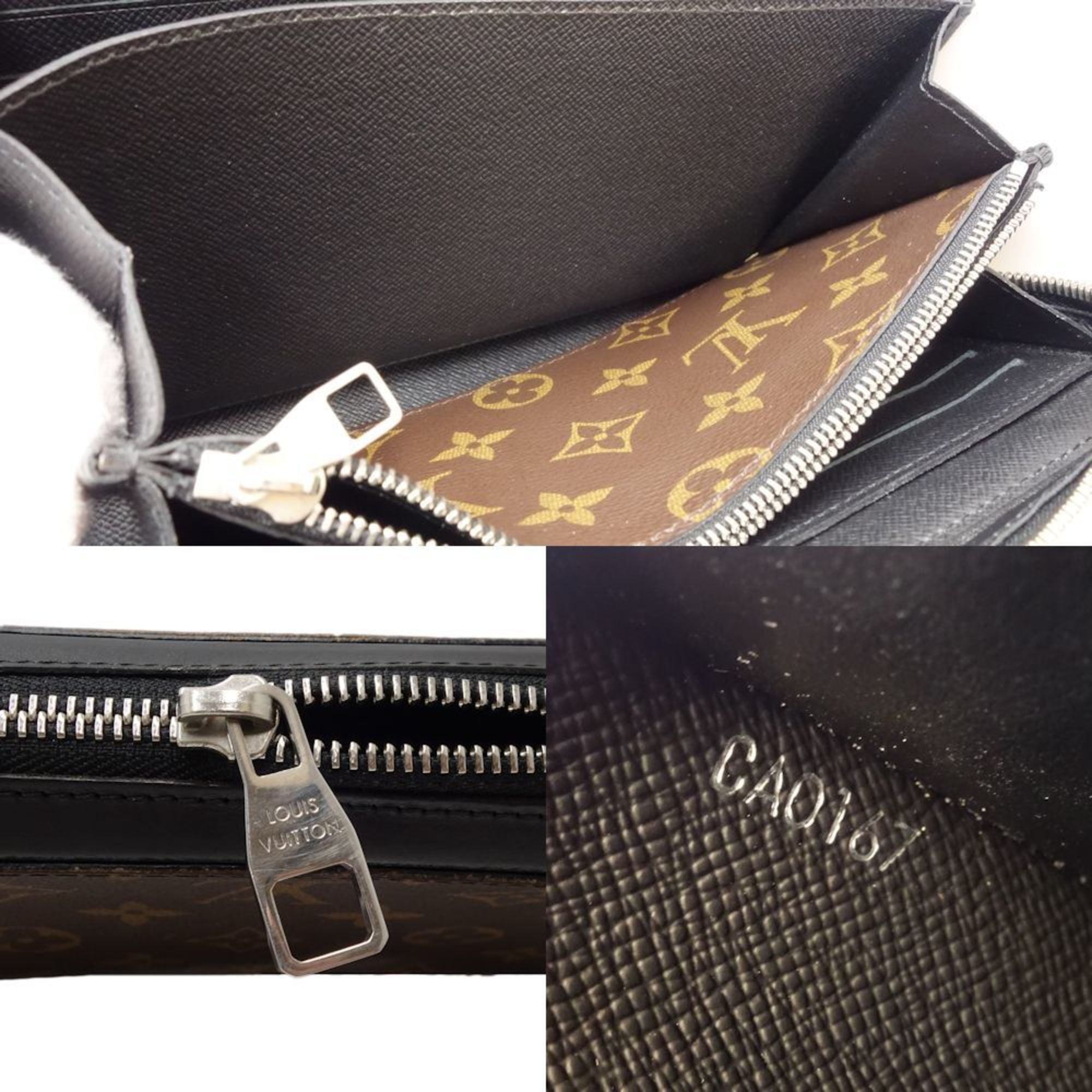 Louis Vuitton Brown Canvas Wallet (Bi-Fold) (Pre-Owned)