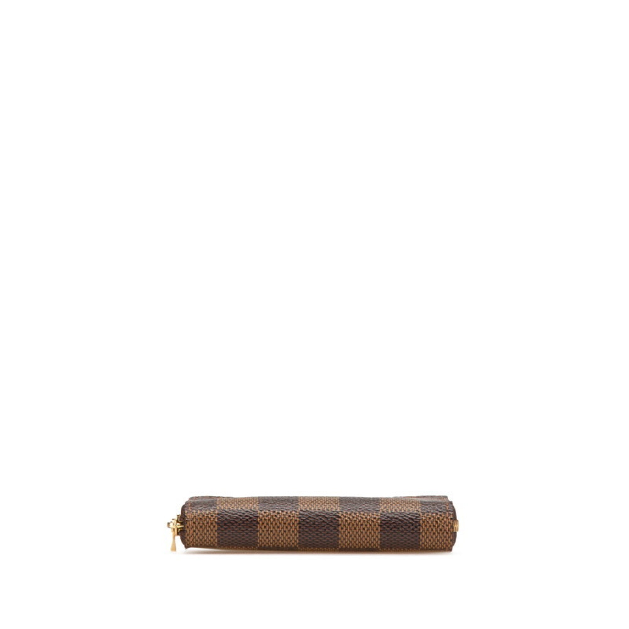 Louis Vuitton Brown Pvc Leather Coin Purse/Coin Case (Pre-Owned)