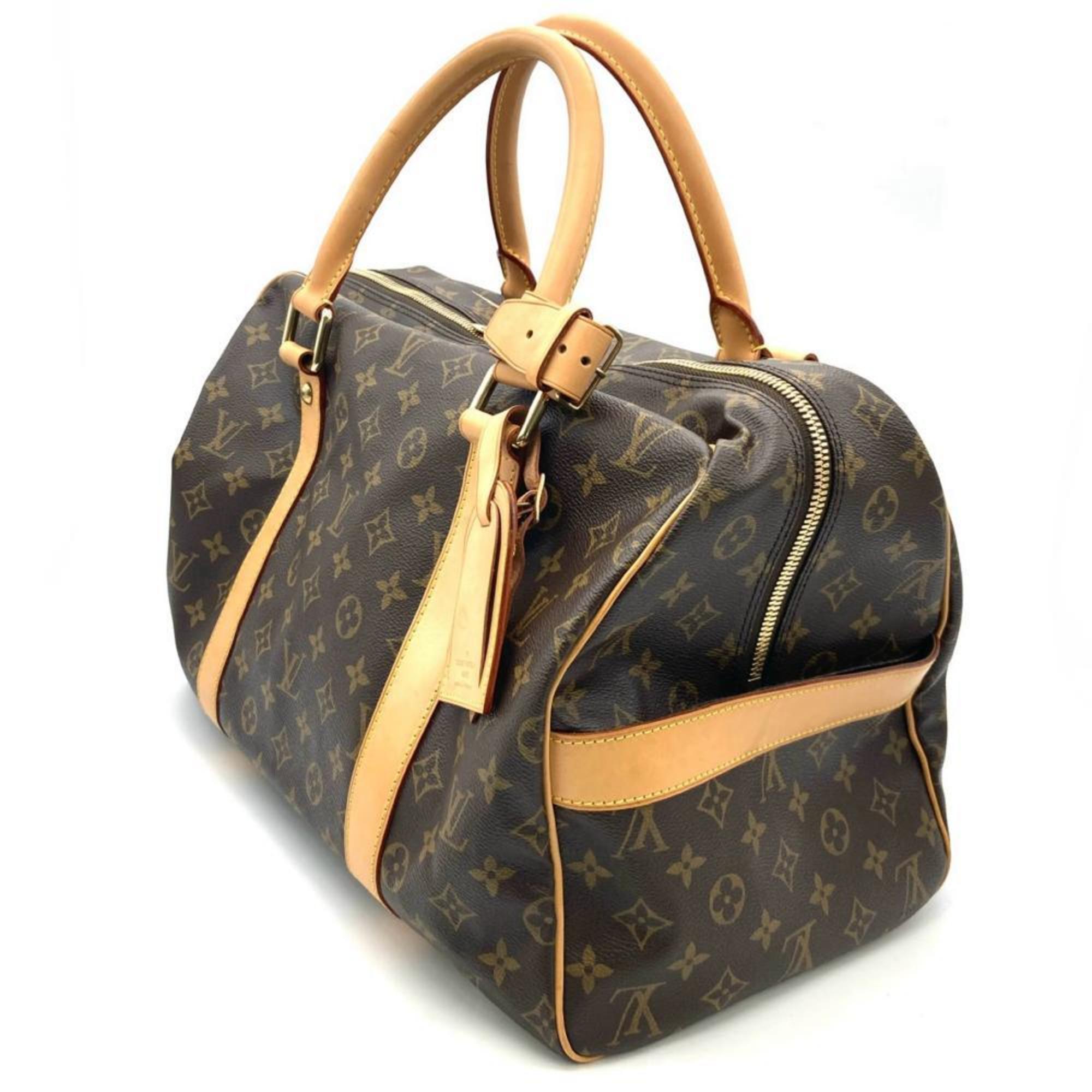 Louis Vuitton Brown Monogram Monogram Boston Bag (Pre-Owned)