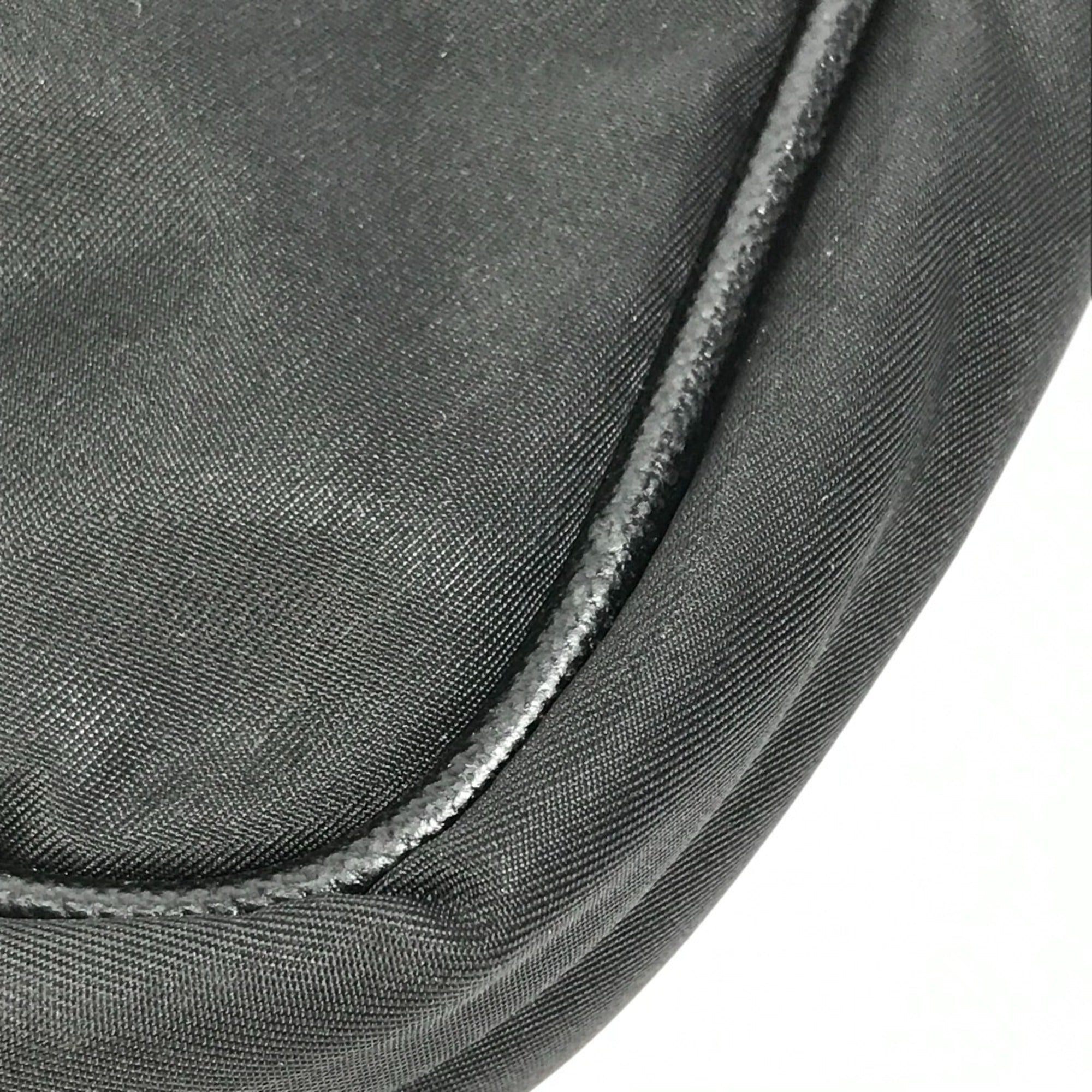 Prada Black Cloth Briefcase (Pre-Owned)