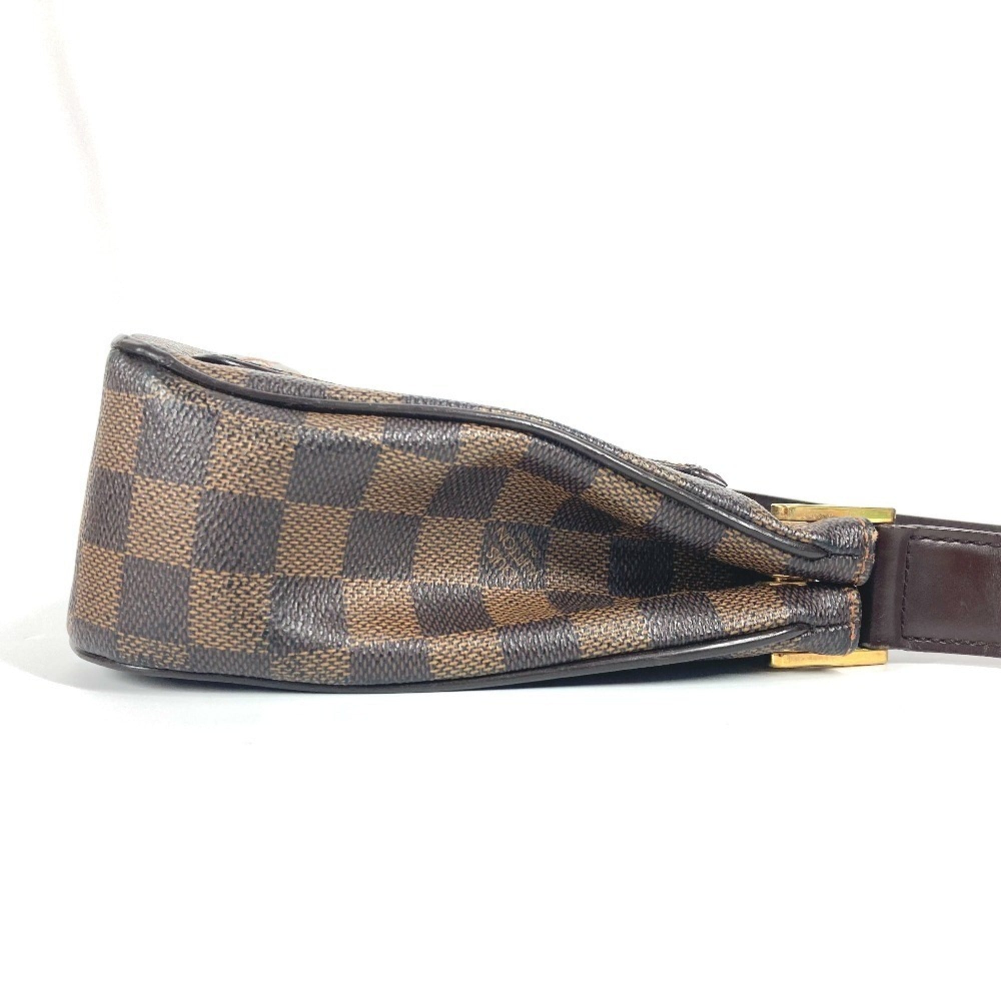 Louis Vuitton Brown Ebene Damier Canvas Shoulder Bag (Pre-Owned)