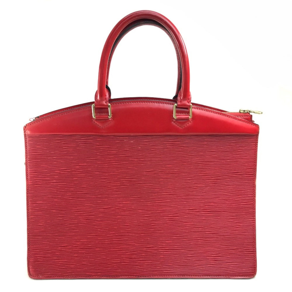 Louis Vuitton Red Leather Handbag (Pre-Owned)