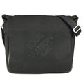 Louis Vuitton Black Noir Damier Geant Messenger Bag Shoulder Bag (Pre-Owned)