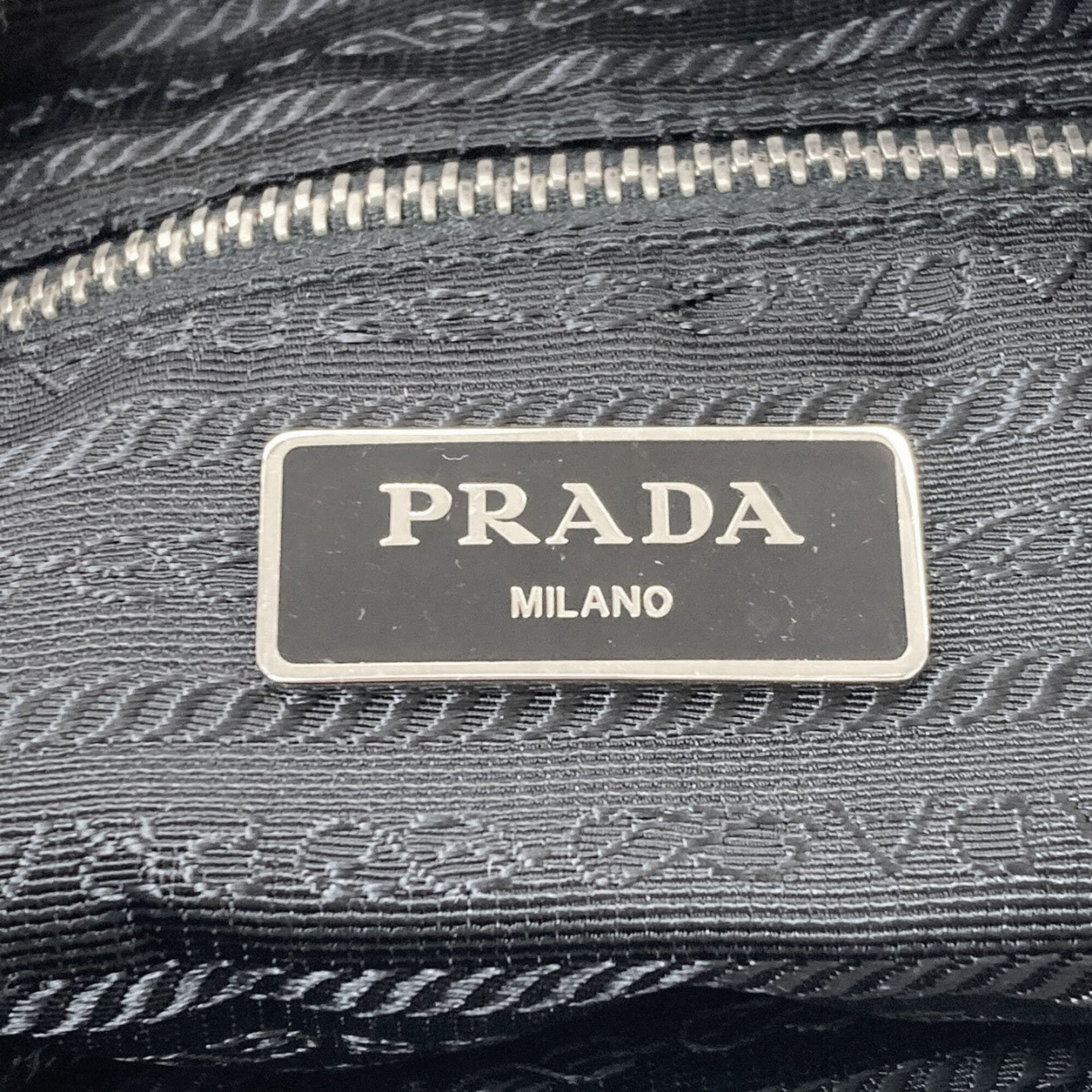 Prada Black Nylon Shoulder Bag (Pre-Owned)