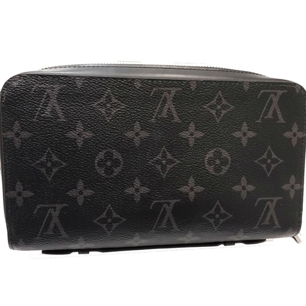 Louis Vuitton Noir Monogram Eclipse Wallet (Bi-Fold) (Pre-Owned)
